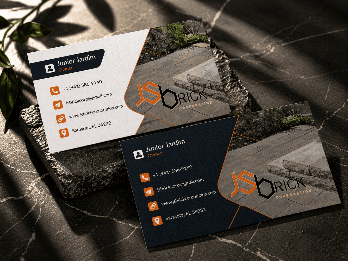 Custom business card design by RBTechon