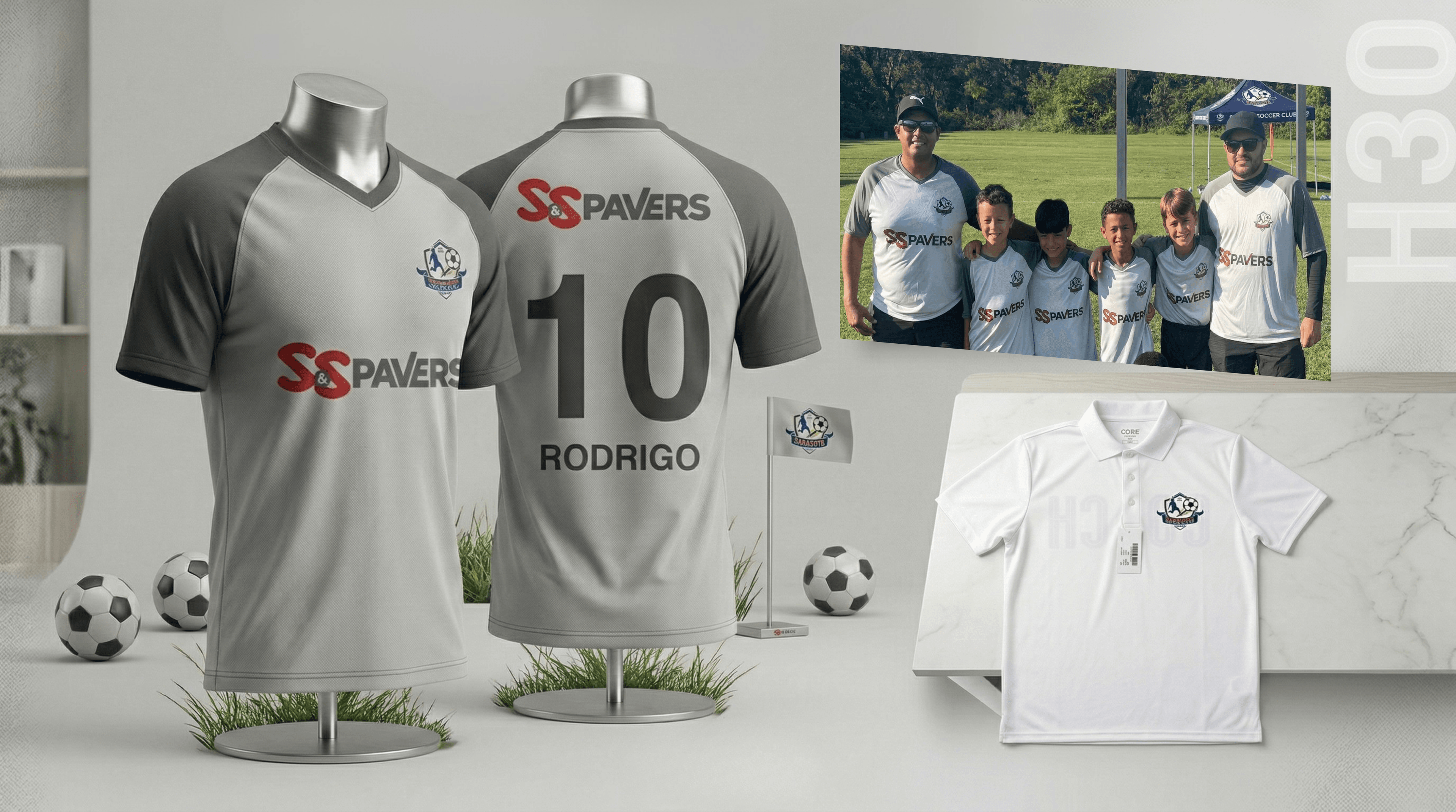 Custom soccer jerseys and team uniforms — RBTechon Sarasota FL