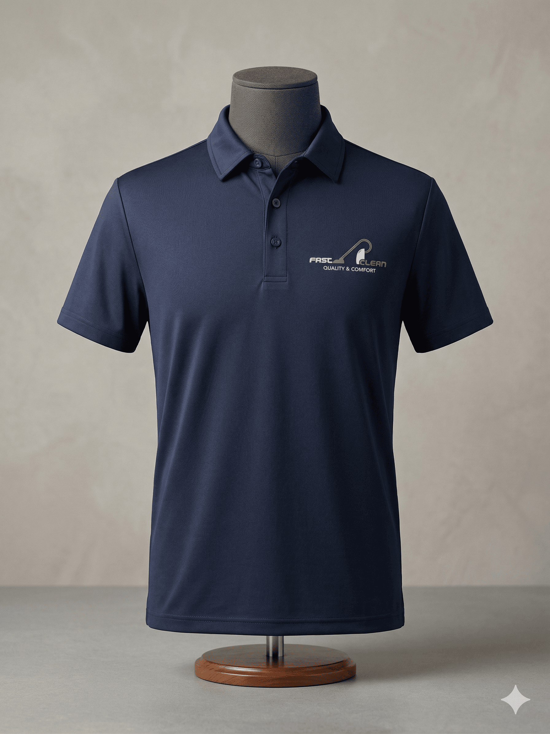 Custom polo shirt — Fast Clean
